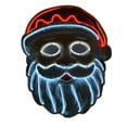 thumbnail image 3 of ABPWLY Toys LED Santa Claus Mask with EL Wire Light Effects 4 Modes Christmas Party Cosplay Costume Accessory for Holidays Festivities Play Kitchen, 3 of 7
