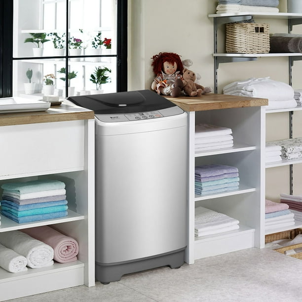 FullAutomatic Washing Machine Portable Compact Laundry Washer Spin ,10