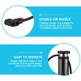 thumbnail image 6 of PBPBOX Bike Tire Inflator Black Aluminum Alloy Foot Pump Easy to Use for Cycling Trips, 6 of 7