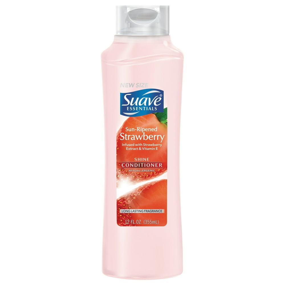 Suave Essentials Strawberry Conditioner, 12 oz