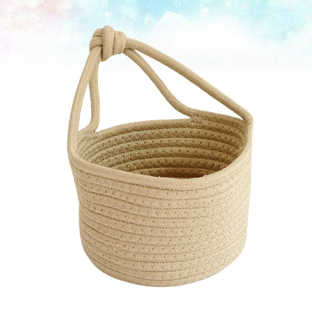 IDEANATEGRATE Cesta De Almacenaje Estilo Decorativo En Para Organización De Objetos Y Accesorios