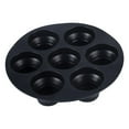 thumbnail image 1 of Plateau Rond en Silicone pour Friteuse Alimentaire, Moules de Cuisson en Silicone pour la Maison, Plateau de Cuisson pour Friteuse à Air Chaud, Cuisine, Salle à Manger, Bar, 1 of 7