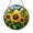 Acrylic 3.5 Inch, variant on Lotus Flower Dragonfly Glass Suncatcher Decorative Window Art