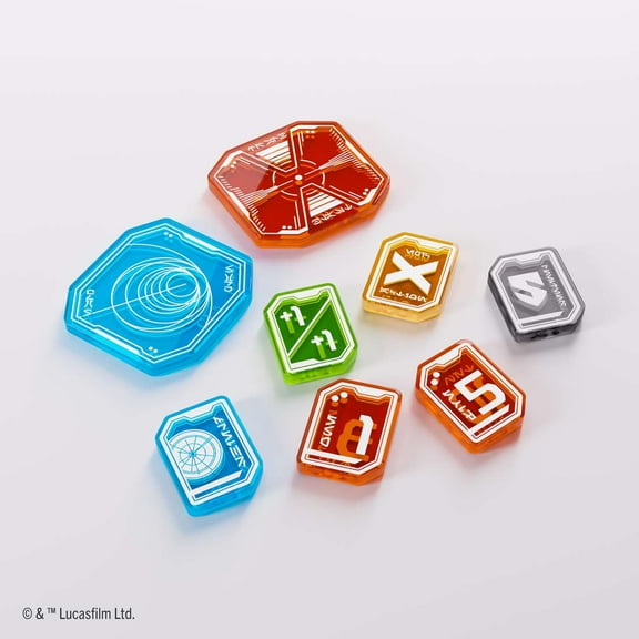 Star Wars: Unlimited Official Accessory Premium Acrylic Tokens (40 Pieces)