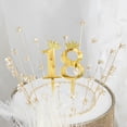 thumbnail image 6 of Mightlink Cake Numeral Topper Crown Style Dazzling Acrylic Number Cake Topper Anniversary Birthday Party Decoration for Home, 6 of 6