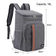 thumbnail image 1 of Mochila Térmica Grande Impermeable Picnic Nevera Cooler Bags (Gris) Hugtrwg Para Estrenar, 1 of 4