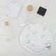 thumbnail image 4 of Bolsa de Maquillaje en Forma de Corazón para Viajes Blanca Azul de Bargains Únicos, 4 of 6