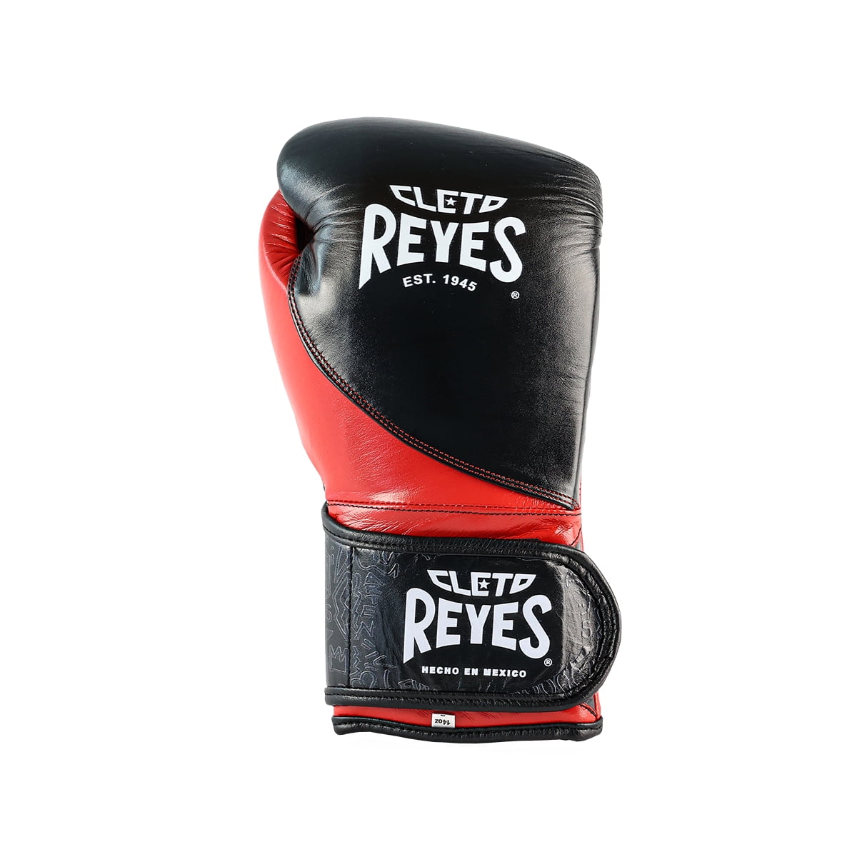 Cleto Reyes High Precision Boxing Gloves for Men and Women (16 oz, Black/Red)