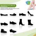 thumbnail image 2 of Talonera ortopédica de gel de silicona en crecimiento talla S para proteger el dolor de talón y aliviar espolones calcáneos, fascitis plantar, tendinitis en los zapatos, -, 2 of 4