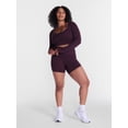 thumbnail image 2 of Athletic Works Women's ButterCore Bike Shorts, 5" Inseam, Sizes XS-XXXL, 2 of 7
