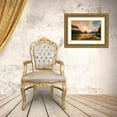 thumbnail image 3 of Zhu, Hua 32x23 Gold Ornate Wood Framed with Double Matting Museum Art Print Titled - Milford Sound, 3 of 4