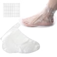 thumbnail image 1 of EcoNesxp 401pcs foot paraffin bath mat plastic socks booties, 1 of 5