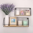 thumbnail image 5 of RUseeN 4 Pack Cotton ball Holder - Restroom Bathroom Organizers and Storage Containers, Clear Plastic Apothecary Jars with Lids for Cotton Ball, Cotton Swab, Cotton Round Pads, Floss, 5 of 7