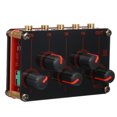 thumbnail image 1 of Mezclador Mezclador estéreo de línea de 4 canales Mezclador de audio Módulo mezclador pasivo 4 en 1 salida Mini mezclador de audio estéreo de 4 vías 4 entradas de audio a 1 salida Ultracompacto Bajo n Irfora Mezclador, 1 of 6