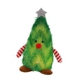thumbnail image 4 of Muñeca navideña iluminada, decoración navideña adorable, juguete de peluche con luz, muñeca de peluche. Verde, 4 of 9