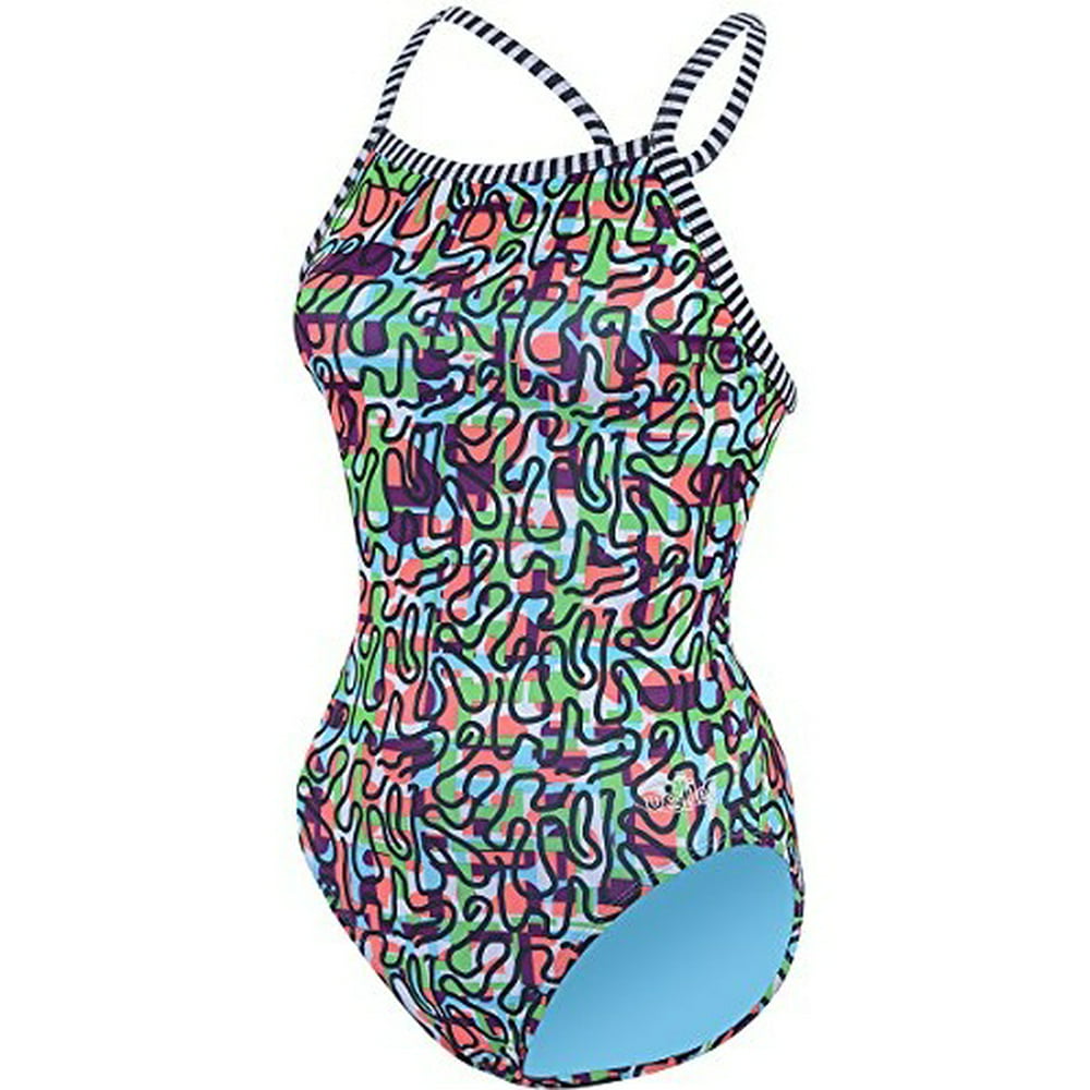 Dolfin Uglies V-2 Back Swimsuit Womens 30 - Walmart.com - Walmart.com