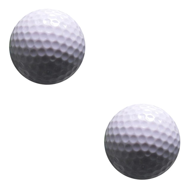 Naiovety Golf Balls Driving Rubber Sports Reliable Practice Multifunction Ball Training Tennis Tool for Outdoor Indoor Beginner Blanco 2Conjunto