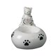 thumbnail image 4 of WAITLOVER Candelabro de gatito de dibujos animados, candelabro de té de cerámica hecho a mano, candelabro perfumado de animales, decoración del hogar, regalo para mamá amante de los gatos, 4 of 6