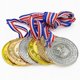 thumbnail image 1 of Medalla de oro de metal para el ganador, juego de 12 medallas de primer premio para deportes, competiciones y fiestas, 6,4 cm de diámetro con cinta de 27 cm. Rojo Verde Cocina, Decoración y Otros, 1 of 5