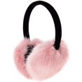 thumbnail image 2 of Cache-oreilles Ajustables en Fausse Fourrure pour Femmes et Filles, Mode Hiver (Rose), 2 of 7