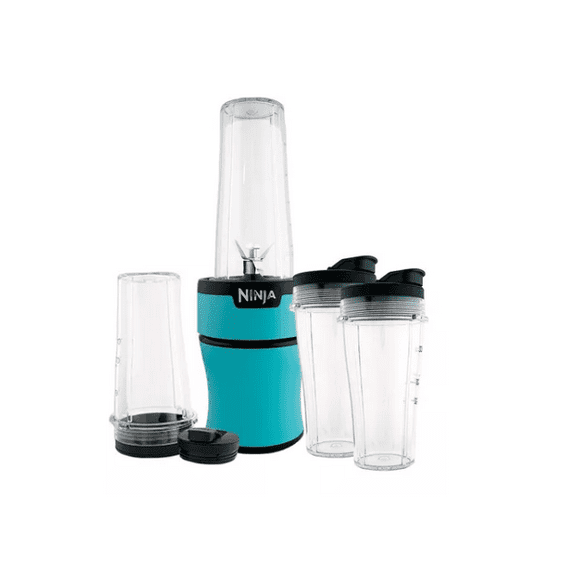 NINJA Nutri-Blender Personal BN302QAQ Aqua Reacondicionado Ninja BN302QAQ