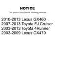 thumbnail image 2 of CMX Rear Inner Brake Hydraulic Hose 12-H620665 for Car Toyota 4Runner FJ Cruiser Lexus GX470 GX460, 2 of 8