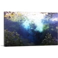thumbnail image 1 of ARTCANVAS Blue Eye in Albania Canvas Art Print - Size: 26" x 18" (1.50" Deep), 1 of 9