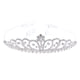 thumbnail image 2 of 2x Compromiso Novia Diamante de imitación Reina Diadema Princesa Temática de cumpleaños Yuyangstore Tiara de cristal nupcial, 2 of 8