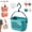 (Blue), variant on Hanging Shower Caddy, Portable Shower Basket Organizer with Hook, Plastic Hanging Shower Caddy Portable Storage Tote Box Bin, Shower Caddy Portable Basket for Bathroom Dorm Gym Travel (Pink)