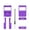 Purple, variant on Silicone Protective Case for Trimui Brick Gaming Console Soft Anti-Drop Anti-Scratch Protective Cover Simple Solid Color Case with Lanyard