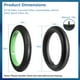 thumbnail image 5 of Neumático y tubo Fat Bike Yeesport de 26 x 4 pulgadas, resistentes a pinchazos, 5 of 6