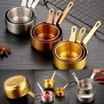 thumbnail image 2 of beisidaer Pot à Sauce 100Ml en Acier Inoxydable Mini Casserole - Argent P, 2 of 6