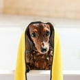 thumbnail image 1 of STRANDCHIC Soft Microfiber Pet Bath Towel Quick Dry Thickened Dog Towel Comfortable Yellow, 1 of 7