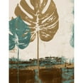 thumbnail image 3 of Pinto, Patricia 20x24 Black Modern Framed Museum Art Print Titled - Blue Leaves II, 3 of 5