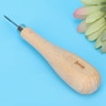 thumbnail image 4 of Rhombus Awl, Fine Steel Leather Punching Tool with Elm Handle, for Leather Crafting and DIY Projects, 4 of 7