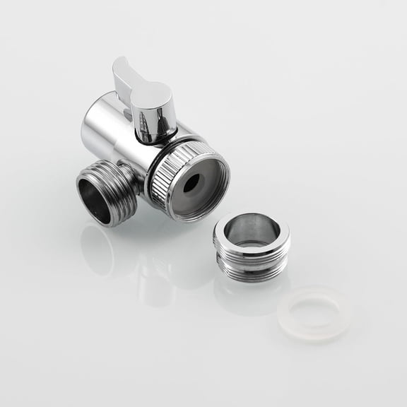 TT-Brass Sink Faucet Diverter Valve to Sink Hose Sprayer,Faucet Splitter for Kitchen,Sink Faucet Replacement Part M22 x M24