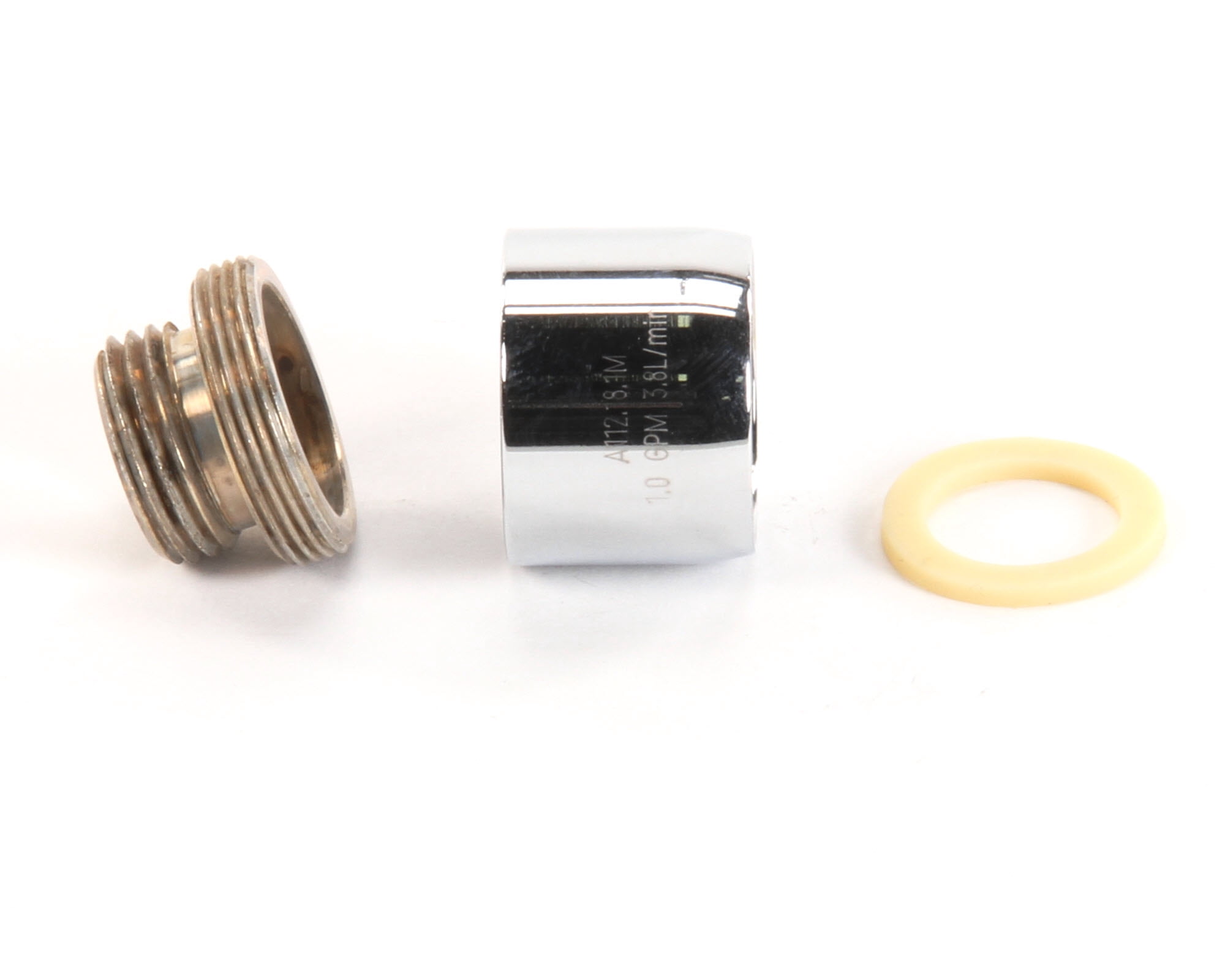 T&S Brass B-0199-02-F10 1.0 Gpm Aerator 3/8 Npsm Male Part