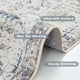 thumbnail image 3 of Alfombra Area Jinchan, 203 x 254 cm, azul, vintage, floral, antideslizante, 3 of 9
