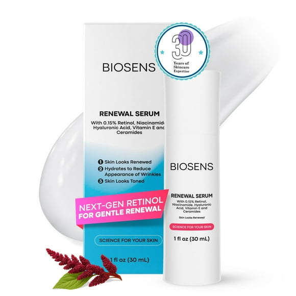 Sérum BIOSENS Retinol Renewal 0,15% con ácido hialurónico 30 ml