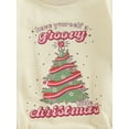 thumbnail image 6 of Bagilaanoe Newborn Baby Girl Boy Christmas Romper Sweatshirt Long Sleeve Bodysuit Santa Claus/Tree Print Pullover 6M 12M 18M 24M Infant Fall Tee Tops, 6 of 8