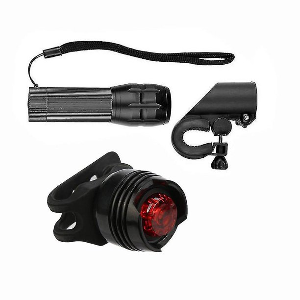Led bicicleta brillante bicicleta lámpara segura montar linterna lámpara conjunto de montañeros