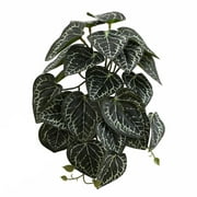 GENEMA Reptile Leave Tropical Plants Amphibian Habitat Accessories Tank Terrarium Decor Simulation Lifelike 3D Printed Leaves