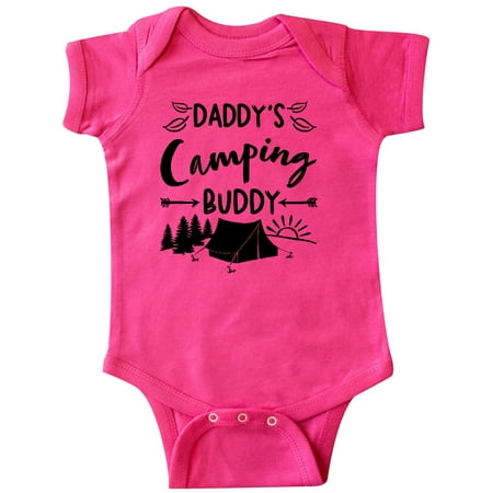

Inktastic Daddys Camping Buddy Gift Baby Boy or Baby Girl Bodysuit