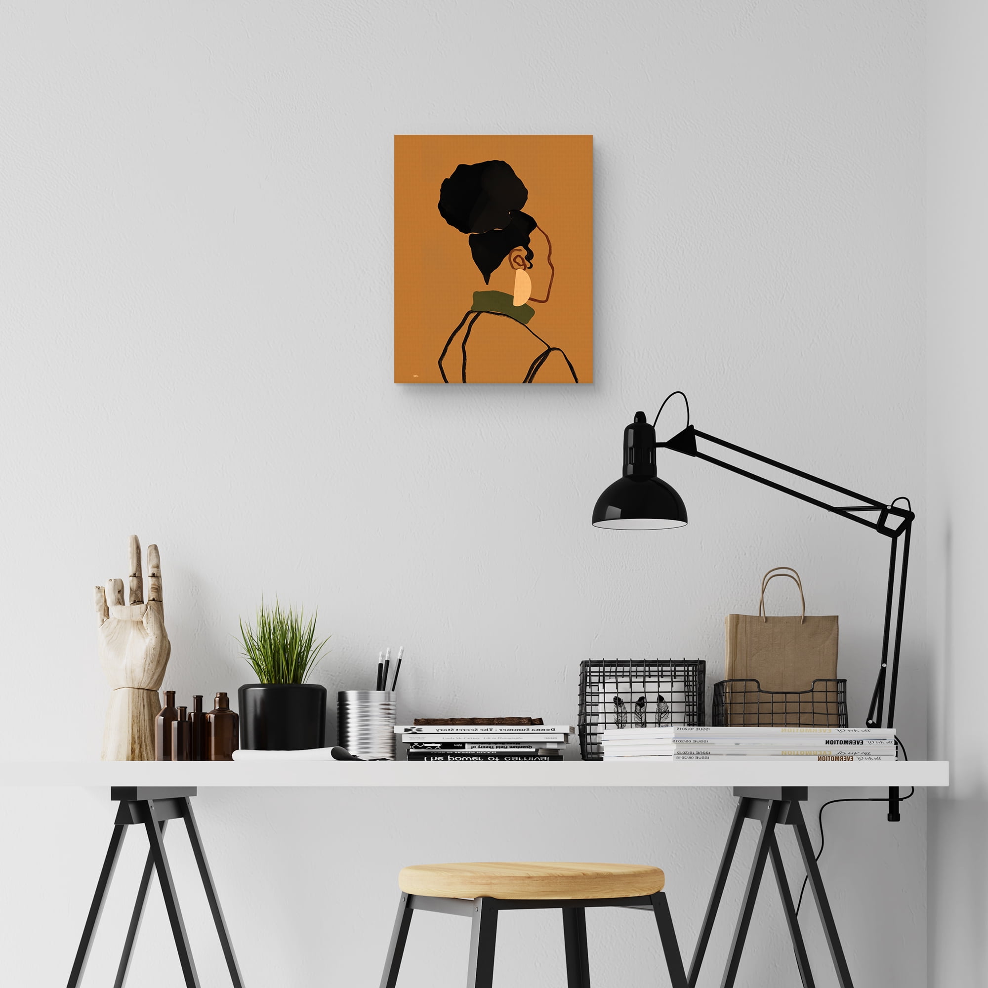 Gina by Bria Nicole Canvas Art Print