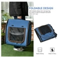 thumbnail image 4 of 39" 2-in-1 Cat Carrier with Double Compartments, Portable Collapsible Cat Travel Carrier, Soft-Sided Pet Cat Carrier for 2 Cats, 4 of 7