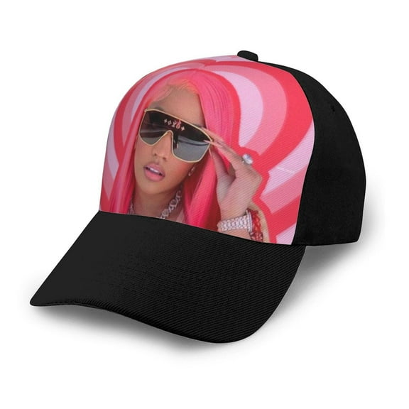 Nicki Minaj Baseball Cap Golf Dad Hat Adjustable Low Profile Cotton Hat Trucker Hats for Men Women