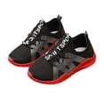 thumbnail image 3 of piuwrlz Flat Shoes for Girls Printed Running Shoes Black Size 36, 3 of 7