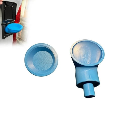 RV Water Filling Funnel for Pössl Summit, 100mm Water Filling Funnel with Filter, Camper Manual Tank Refill, Easy-Pour Design