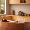 thumbnail image 4 of RENACLIPY Freezer Storage Containers Iron Space-Saving Rectangular Baskets for Kitchen Pantry 1Pcs, 4 of 8