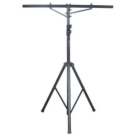 NEW! AMERICAN DJ LTS-2 Aluminum Black Heavy Duty 12 Ft Tripod T-Bar Light Stand